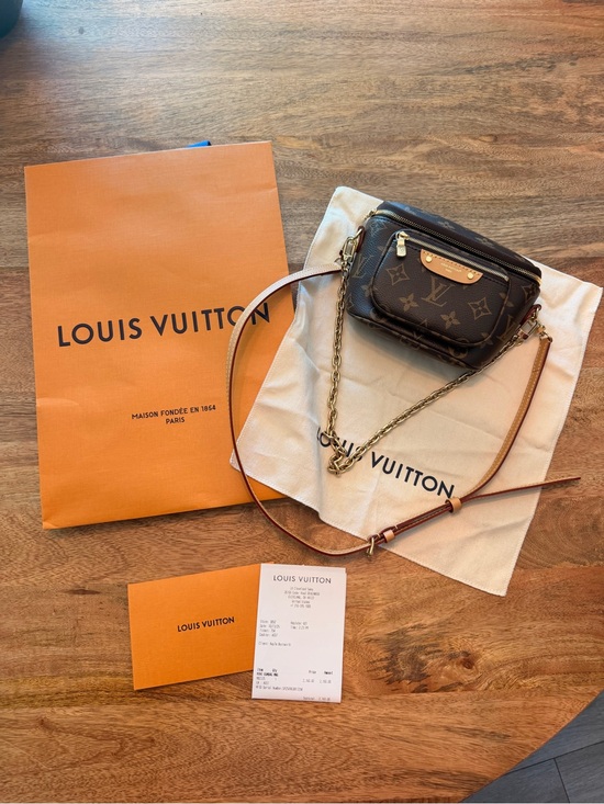 Louis Vuitton Handbags - Louis Vuitton Brown Monogram Mini Bum Bag